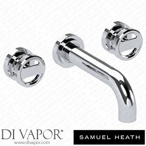 Samuel Heath V7K47-1LW-CP 3 Hole Wall Mounted Bath Filler 180Mm Spout Length Spare Parts