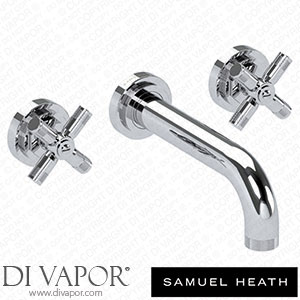 Samuel Heath V7K47-1XK-CP 3 Hole Wall Mounted Bath Filler 180Mm Spout Length Spare Parts