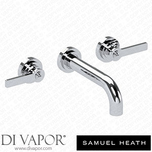 Samuel Heath V7K47-2LF-CP 3 Hole Wall Mounted Bath Filler 210Mm Spout Length Spare Parts