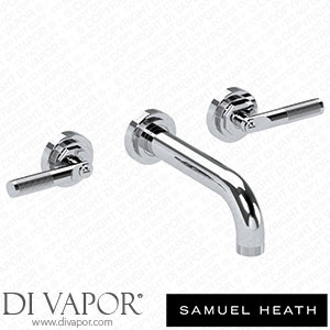 Samuel Heath V7K47-2LK-CP 3 Hole Wall Mounted Bath Filler 210Mm Spout Length Spare Parts