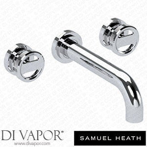 Samuel Heath V7K47-2LW-CP 3 Hole Wall Mounted Bath Filler 210Mm Spout Length Spare Parts