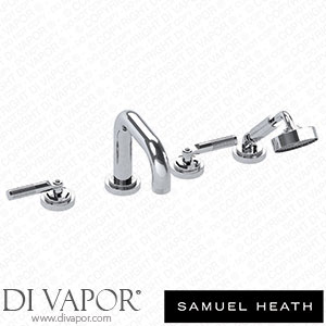 Samuel Heath V7K48-1LK-CP 4 Hole Bath Filler 150Mm Spout Length Spare Parts