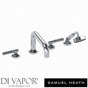 Samuel Heath V7K48-2LL-CP 4 Hole Bath Filler 196Mm Spout Length Spare Parts