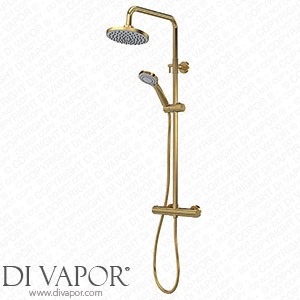 Venice Giro Brushed Brass Modern Thermostatic Shower - VC57BRA Spare Parts