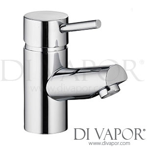 Vellamo VEL-XCSBAS Curvo Small Basin Mixer with Clicker Waste Spare Parts