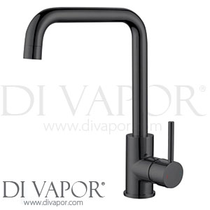 Vellamo VELKORKT04 Koro Single Lever Mono Kitchen Mixer Tap Matt Black Spare Parts