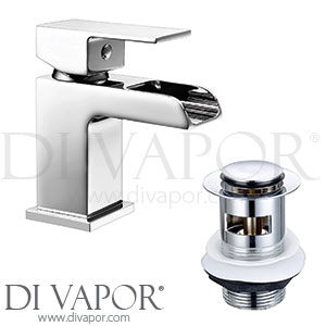 Vellamo VELREV02 Reve Mini Cloakroom Waterfall Basin Mixer with Clicker Waste Spare Parts