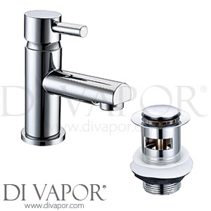 Vellamo VELTWIST07 Twist Chrome Basin Mixer Tap & Waste Spare Parts