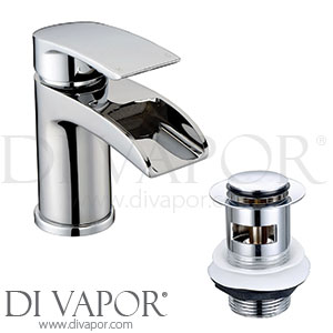 Vellamo VELVENT01 Venta Waterfall Basin Mixer Tap & Waste Spare Parts