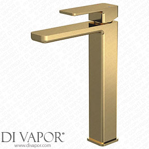 Venice Cubo Brushed Brass High Rise Mono Basin Mixer - VEN078S Spare Parts