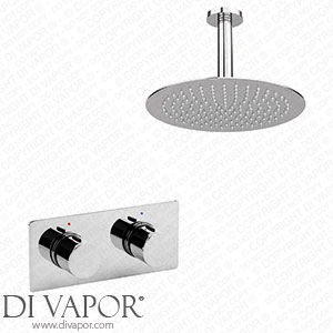 Venice Round Shower System with Concealed Valve + Ceiling Mounted Head - VEN1CPK Spare Parts