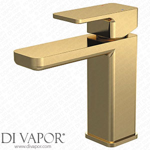 Venice Cubo Brushed Brass Mono Basin Mixer with Push Button Waste - VEN508S Spare Parts