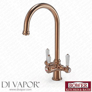 Bower VENCRCOP 3-in-1 Instant Boiling Water Tap - Traditional Cruciform Brushed Copper Spare Parts