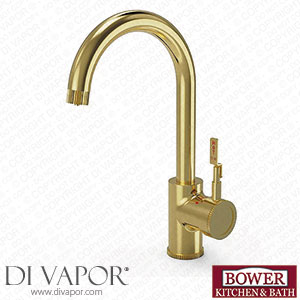 Bower VENISLBRA 3-in-1 Instant Boiling Water Tap - Industrial Single Lever Brushed Brass Spare Parts