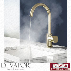 Bower VENSLBRA 3-in-1 Instant Boiling Water Tap - Single Lever Brushed Brass Spare Parts