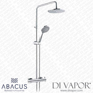 Abacus Bathroom Thermostatic Exposed Chrome Shower Mixer with Overhead Shower & Riser Rail (VESK-65-0010) Spare Parts