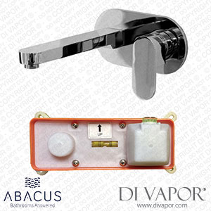 Abacus Bathrooms Ki Chrome Wall Mounted Single Lever Basin Mixer (VETS-05-1110) Spare Parts