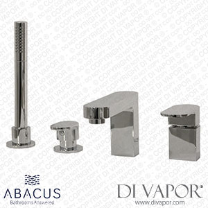 Abacus Bathrooms Ki Deck Mounted Bath Mixer with Pull Out Hand Shower (VETS-05-2105) Spare Parts