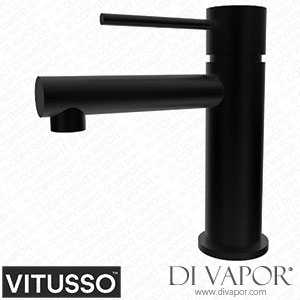 Vitusso VITSALERNOBMTBLK Salerno Basin Mixer Tap Matt Black Spare Parts