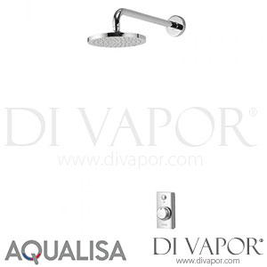 Aqualisa VSD.A2.BR.14 Visage Digital Concealed Shower with Fixed Head Gravity Pumped Spare Parts