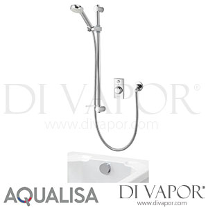 Aqualisa VSQ.A1.BV.DVBTX.20 Visage Q Smart Digital Shower Concealed Spare Parts