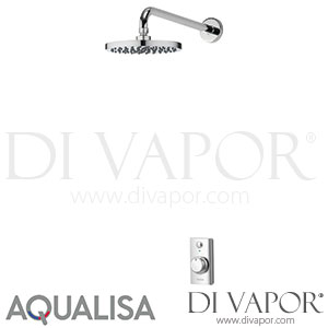 Aqualisa VSQ.A2.BR.20 Visage Q Smart Digital Shower Concealed with Fixed Head (Gravity Pumped) Spare Parts