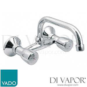 VADO WAR-254F-C/P Warwick 2 Hole Sink Mixer Wall Mounted Spare Parts