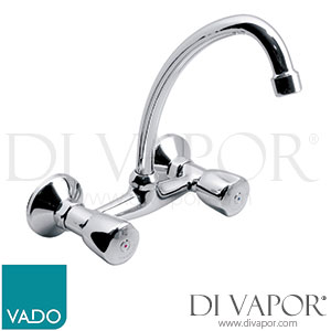 VADO WAR-254G-C/P Warwick 2 Hole Sink Mixer Kitchen Tap Spare Parts