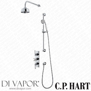 C.P. Hart Waterloo Shower Set (Triple Valve Flexible Kit & Shower Head) WATSET10 Spare Parts