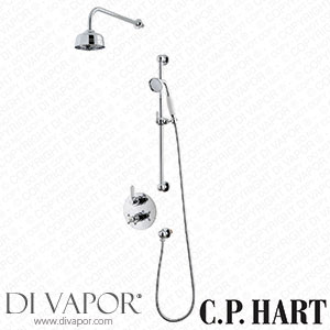 C.P. Hart Waterloo Shower Set (Dual Valve Flexible Kit & Shower Head) WATSET11 Spare Parts