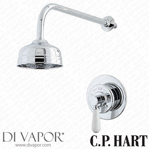 C.P. Hart Waterloo Concealed Shower Valve & Shower Head with Arm WATSET3 Spare Parts