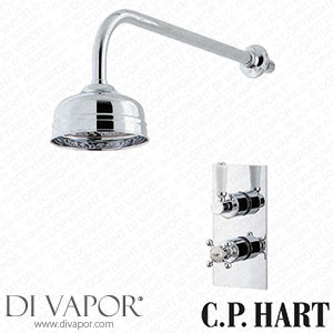 C.P. Hart Waterloo Dual Control Shower Valve & Shower Head with Arm WATSET7 Spare Parts