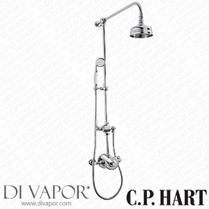 C.P. Hart Waterloo Complete Exposed Shower Kit WATSHWRKITCP Spare Parts