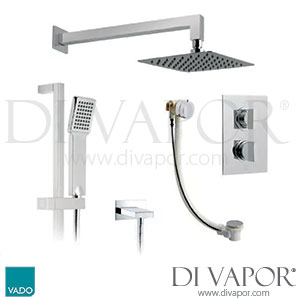 VADO Notion Square Concealed 3 Outlet Shower Valve Spare Parts