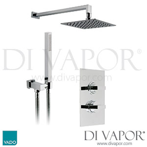 VADO Notion Square Concealed 2 Outlet Shower Valve Spare Parts