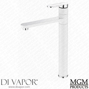 MGM ECOBATHSWT1202CWKF Rome Kitchen Mixer Tap (White) Spare Parts