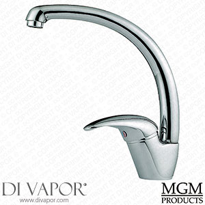 MGM MK4009 Kasta Vertical Kitchen Mixer Tap (Chrome) Spare Parts