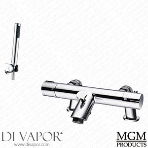 MGM T50001G Thermostatic Bath Shower Mixer Spare Parts