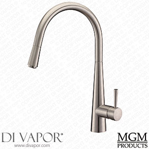 MGM WT1004BNKF Stockholm Luna Pull Out Kitchen Mixer Tap (Brushed) Spare Parts