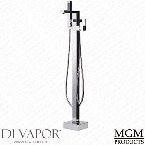 MGM WT2024SF Luxury Square Floor Standing Bath Shower Mixer Spare Parts