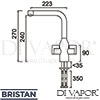 Bristan WIN EFSNK BN Mixer Spare Diagram