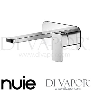 Nuie WIN328 Windon Chrome 2TH Wall Mounted Basin Mixer Spare Parts