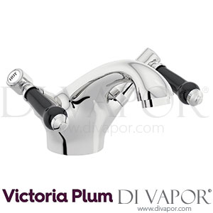 Orchard WINB01 Winchester Basin Mixer Tap with Black Lever Handle Spare Parts