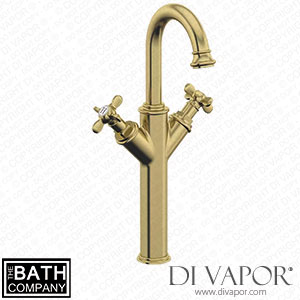 The Bath Co. WIND003BB Windsor Brushed Brass High Rise Basin Mixer Tap Spare Parts