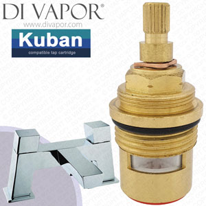 Wickes Kuban Bath Hot Tap Cartridge