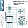 Wickes Kumai Tap Cartridge Diagram