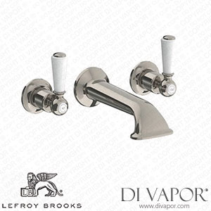 Lefroy Brooks CLASSIC WALL BATH FILLER WITH WHITE LEVERS (WL 1152) Spare Parts