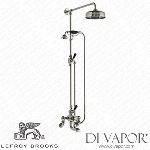 Lefroy Brooks Classic Black Wall Mounted Thermostatic Bath Shower Mixer With Riser, Hand Shower & 8 Rose (Wm Bl 8825) Spare Parts