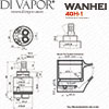 Wanhai 40mm 40H-1 Cartridge Replacement