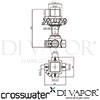 Crosswater WS0008DC Diagram